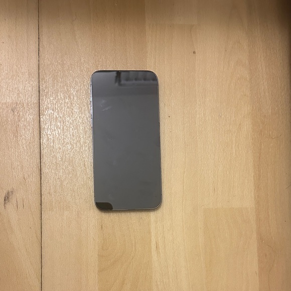 Apple Smartphone with Metallic Silver Hue